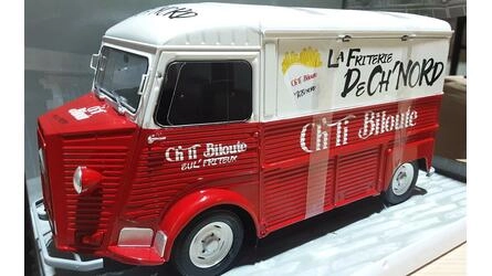 SOLIDO 1/18 - CITROEN TYPE HY - FRITERIE CH`TI BILOUTE - 196